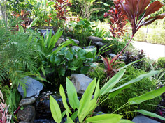 Artificial rocks for waterfalls and fountains